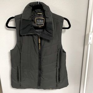 Noble Equine women’s small black vest